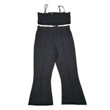Liu Jo Completo 2 Pezzi Pantalone-Top per Bambina GA5058 NERO LIU JO 