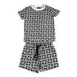 John Richmond Completo 2 Pezzi T-Shirt-Bermuda per Neonato RIP26023CJ BIANCO JOHN RICHMOND 