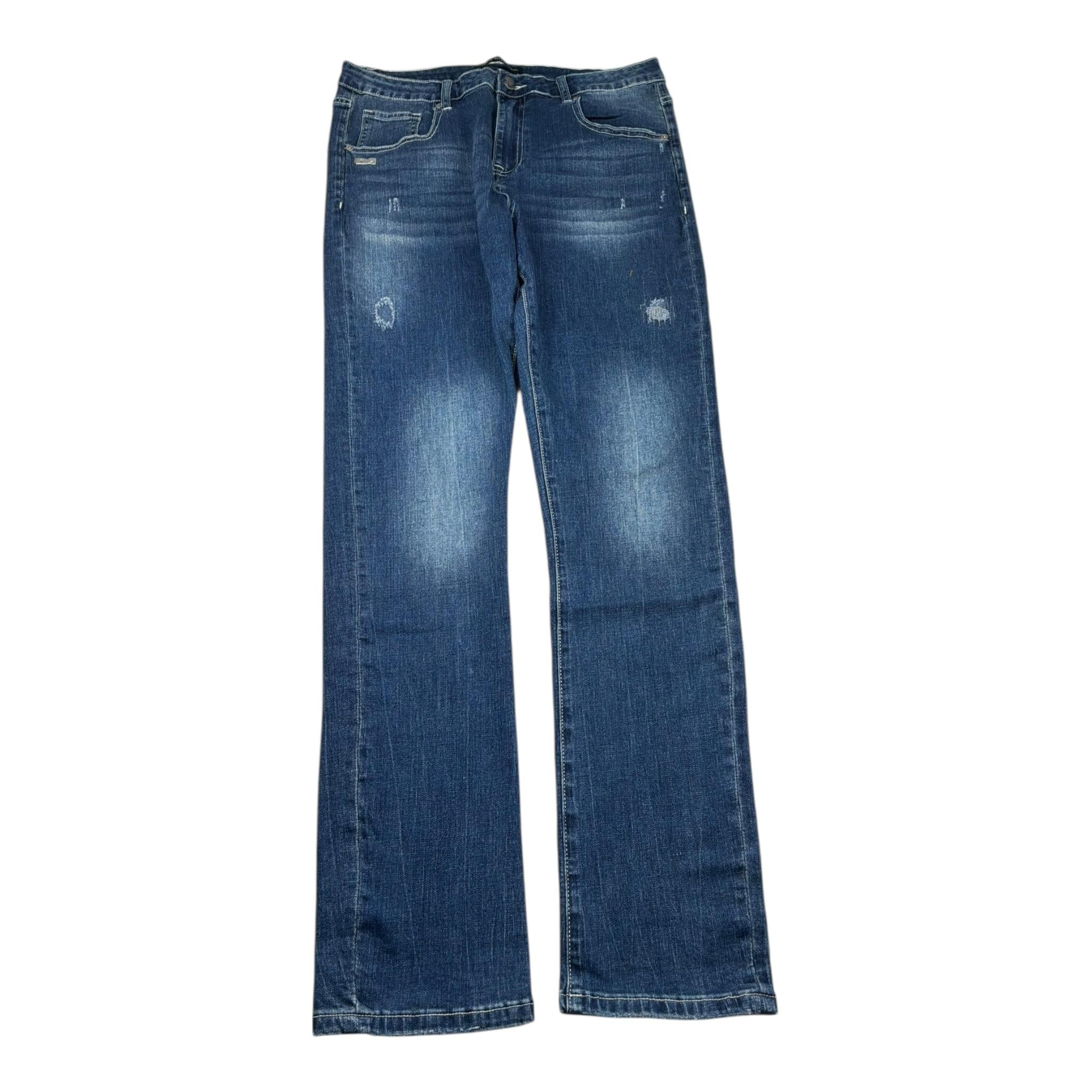 Daniele Alessandrini Jeans Tinta Unita con 5 Tasche per Bambino 1235PD00255 BLU DANIELE ALESSANDRINI 