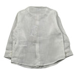 Manuel Ritz Camicia Manica Lunga Tinta Uita Collo Coreano per Neonato MR2002 BIANCO MANUEL RITZ 