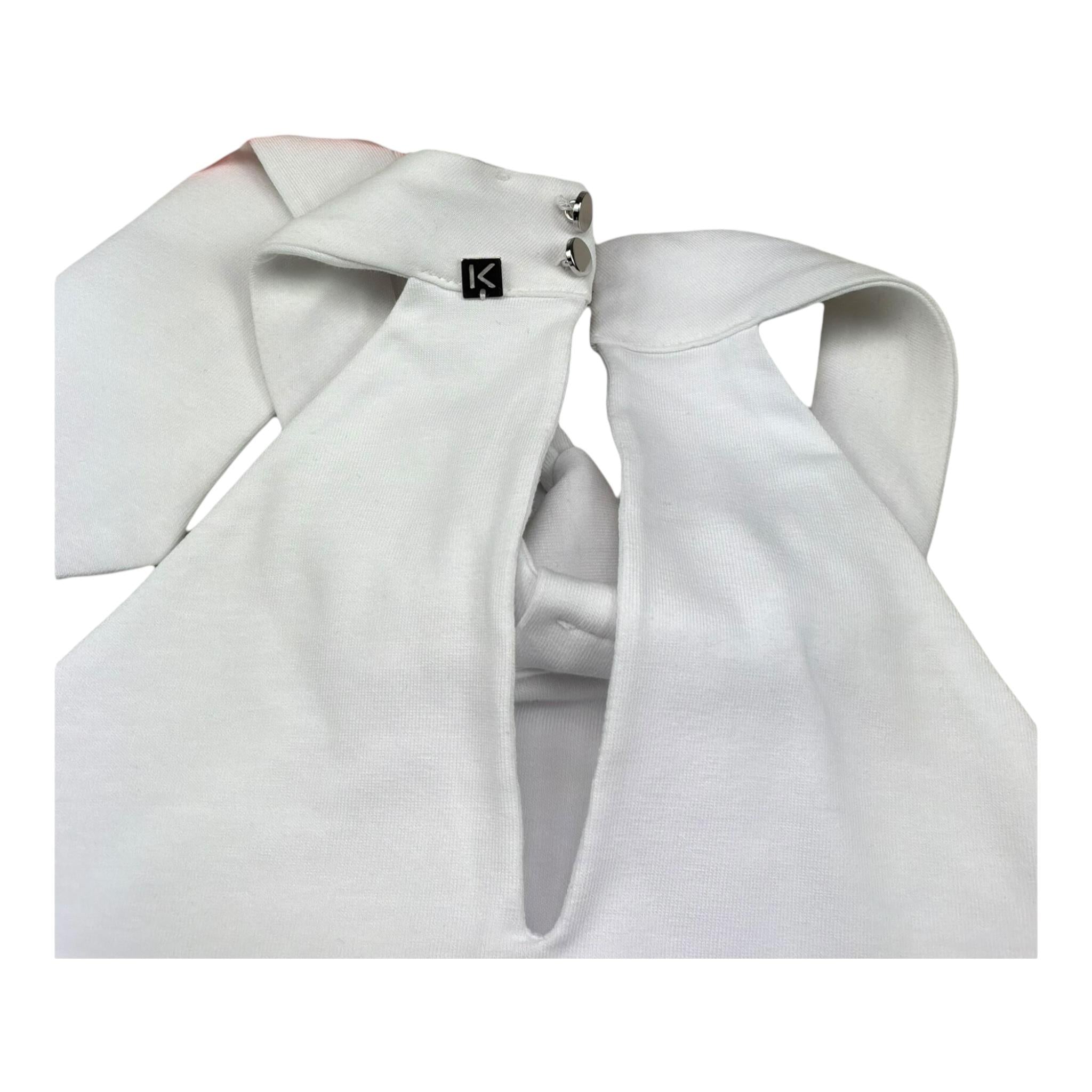 Kocca Body Giromanica Tinta Unita per Bambina SANTE BIANCO Kocca 