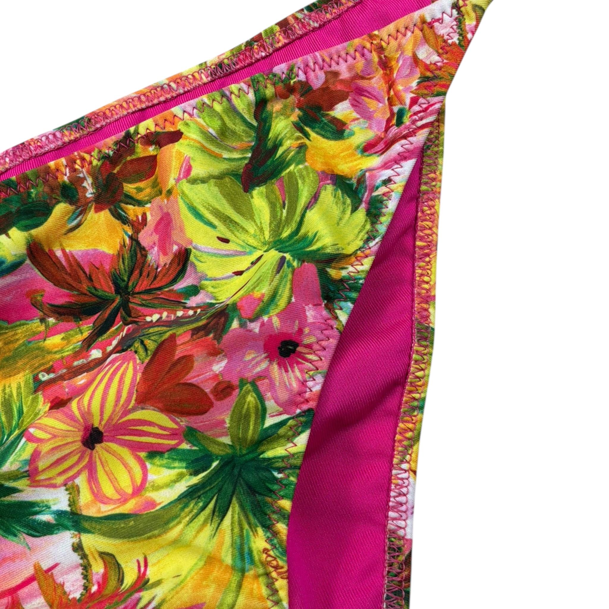 4Giveness Costume 2 Pezzi Triangolo-Slip per Bambina 125GBWBK5252 GIALLO 4GIVENESS 