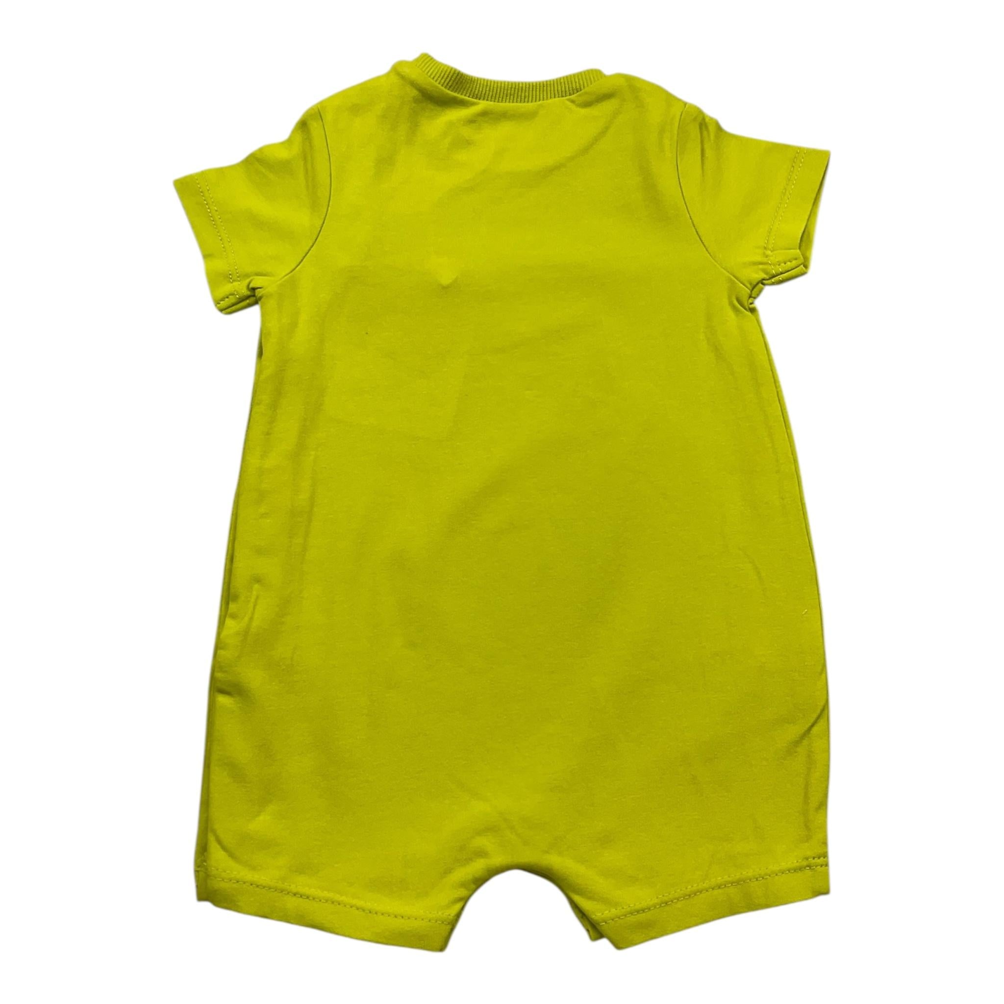 Mayoral Pagliaccetto Mezza Manica Tinta Unita con Logo per Neonato PAGL VERDE MAYORAL 