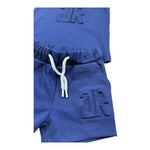 John Richmond Completo 2 Pezzi Canotta-Bermuda Tinta Unita per Neonato RIP26006CJ BLU JOHN RICHMOND 