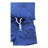 John Richmond Completo 2 Pezzi Canotta-Bermuda Tinta Unita per Neonato RIP26006CJ BLU JOHN RICHMOND 