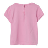Liu Jo T-Shirt Girocollo Tinta Unita con Brillantini per Neonata HA5036 ROSA LIU JO 