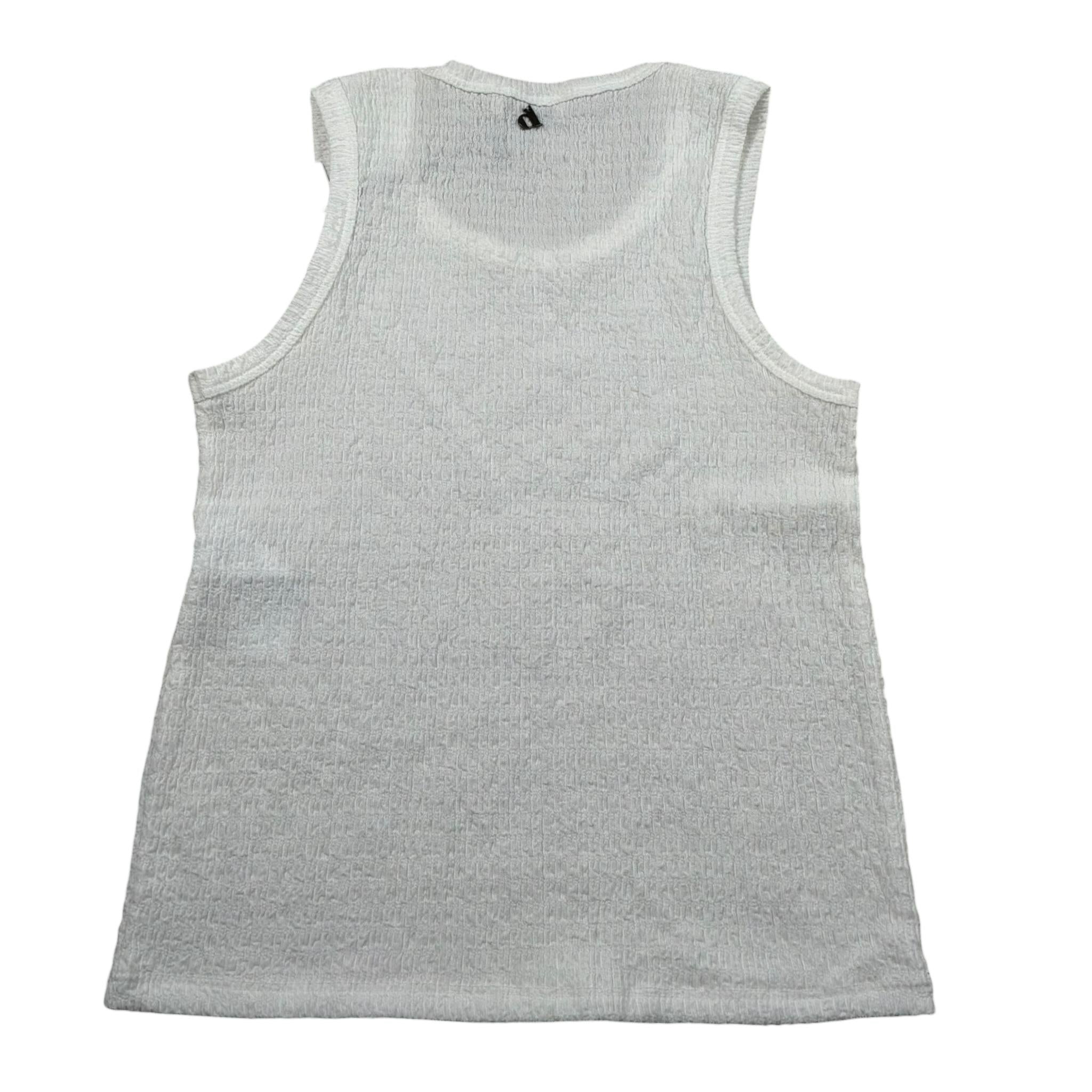 Dixie Canotta Girocollo Tinta Unita per Bambina MO07032G74X BIANCO DIXIE 