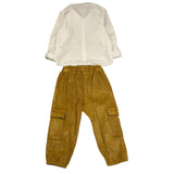 BARCELLINO completo 2 pezzi camicia-pantalone Bianco/giallo per Neonato 115912 BIANCO/GIALLO BARCELLINO 