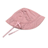 Monnëka Cappello Modello Pescatore Tinta Unita per Neonata 082024 ROSA Monnëka 