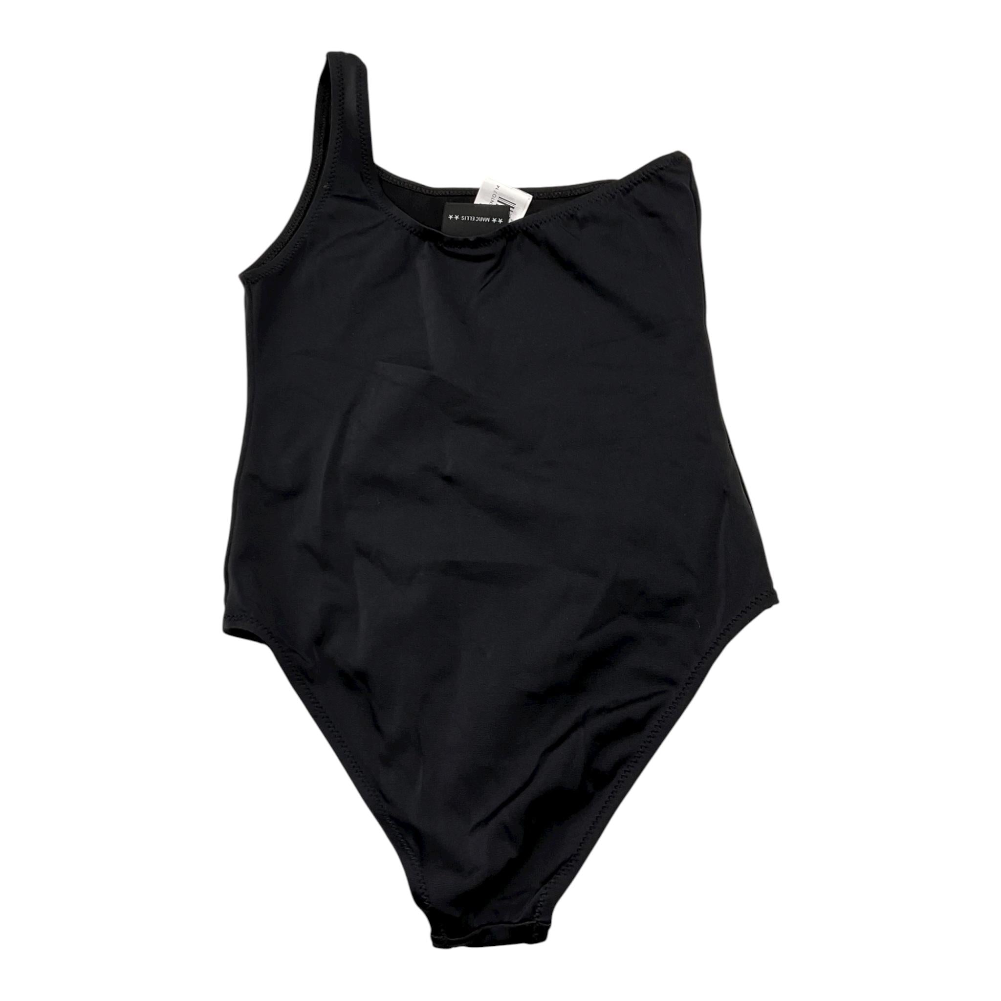 Marc Ellis Costume Intero Tinta Unita con Stampa per Bambina JMEJBW3859 NERO MARC ELLIS 