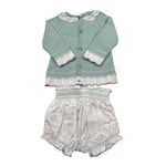 Paz Rodriguez Completo 2 Pezzi Maglia-Culotte per Neonata 003122535 VERDE PAZ RODRIGUEZ 