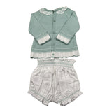 Paz Rodriguez Completo 2 Pezzi Maglia-Culotte per Neonata 003122535 VERDE PAZ RODRIGUEZ 