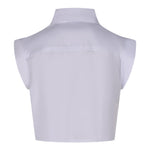 Marc Ellis Camicia Mezza Manica Tinta Unita con Logo per Bambina JMJSH01176 BIANCO MARC ELLIS 