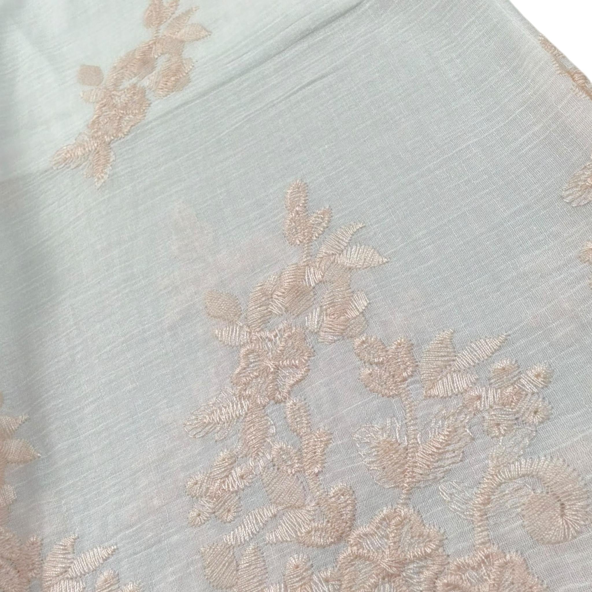 Caffe' D'Orzo Pantalone Tinta Unita con Ricami per Neonata ZW6B30X BIANCO CAFFE' D'ORZO 