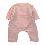 Teddy E Minou Pagliaccetto Tinta Unita  per Neonata I23TU028C0059 ROSA TEDDY E MINOU 