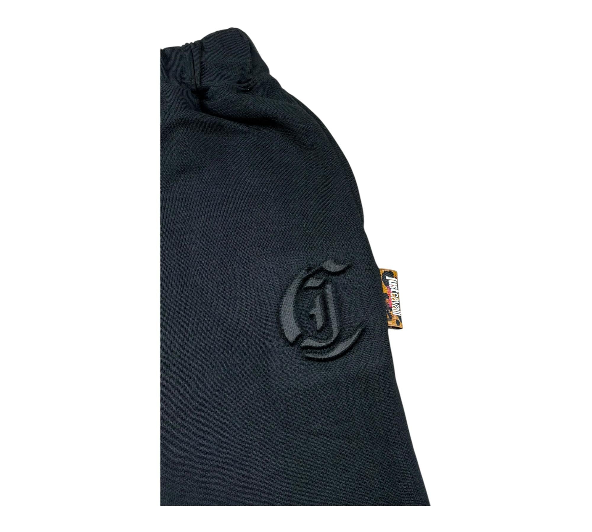 Just Cavalli Pantalone Tinta Unita con Stampa per Bambino JGP26015PA NERO JUST CAVALLI 