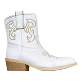 Jammers Stivale Modello Camperos Tinta Unita per Bambina 1220 BIANCO JAMMERS 