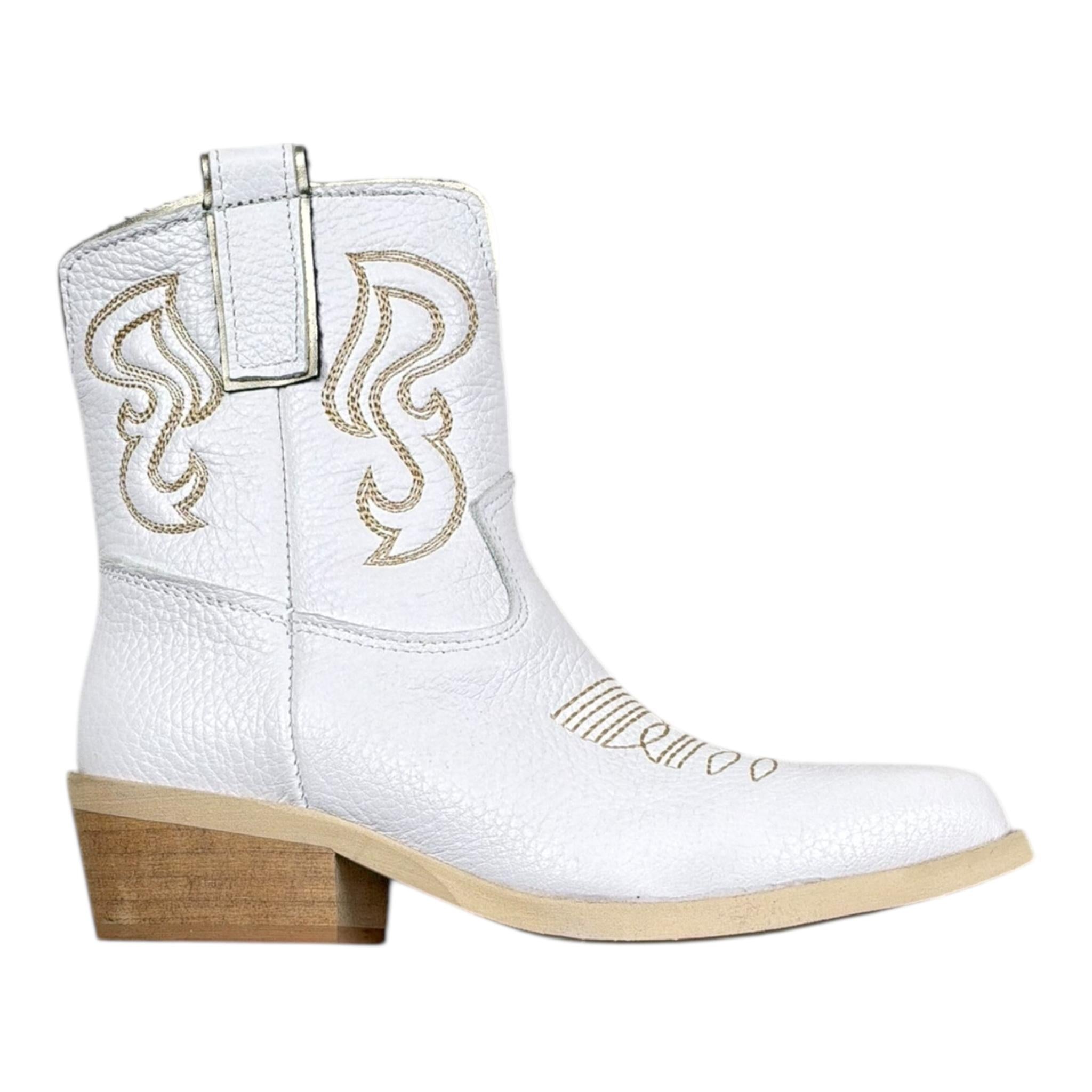 Jammers Stivale Modello Camperos Tinta Unita per Bambina 1220 BIANCO JAMMERS 