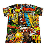 MOUSSE t-shirt girocollo stampa fantasia marvel Multicolor per Neonato HKTS371 MULTICOLOR MOUSSE 