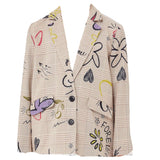 Liu Jo Giacca Tinta Unita con Fantasia per Bambina GA5022 BEIGE LIU JO 