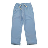 Over-D Pantalone tinta unita con Elastico In Vita Azzurro per Bambino PNSO2005 AZZURRO OVER-D 