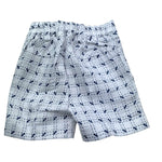 Manuel & Frank Bermuda Tinta Unita con Elastico In Vita E Fantasia per Neonato FNHIEJ BIANCO MANUEL & FRANK 
