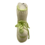 JOLIE JULIET babbucce tinta unita con fiocco in contrasto Panna per Neonata DEBUSSY PANNA JOLIE JULIET 