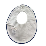 Ninnaoh Bavetta Tinta Unita con Stampa per Neonato E21292 BIANCO NINNAOH 