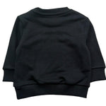 John Richmond Felpa Chiusa Girocollo Tinta Unita con Logo per Neonato RIP26014FE NERO JOHN RICHMOND 