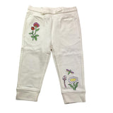 Stella Mccartney Pantalone Modello Tuta Tinta Unita con Stampa per Neonata TW6A20 BIANCO STELLA McCARTNEY 