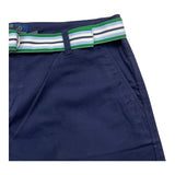 Ralph Lauren Short Tinta Unita con Cinturino per Bambina 313834890013 BLU RALPH LAUREN 