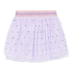Stella Mccartney Gonna In Tulle Tinta Unita con Brillantini per Neonata TW7B21N LILLA STELLA McCARTNEY 