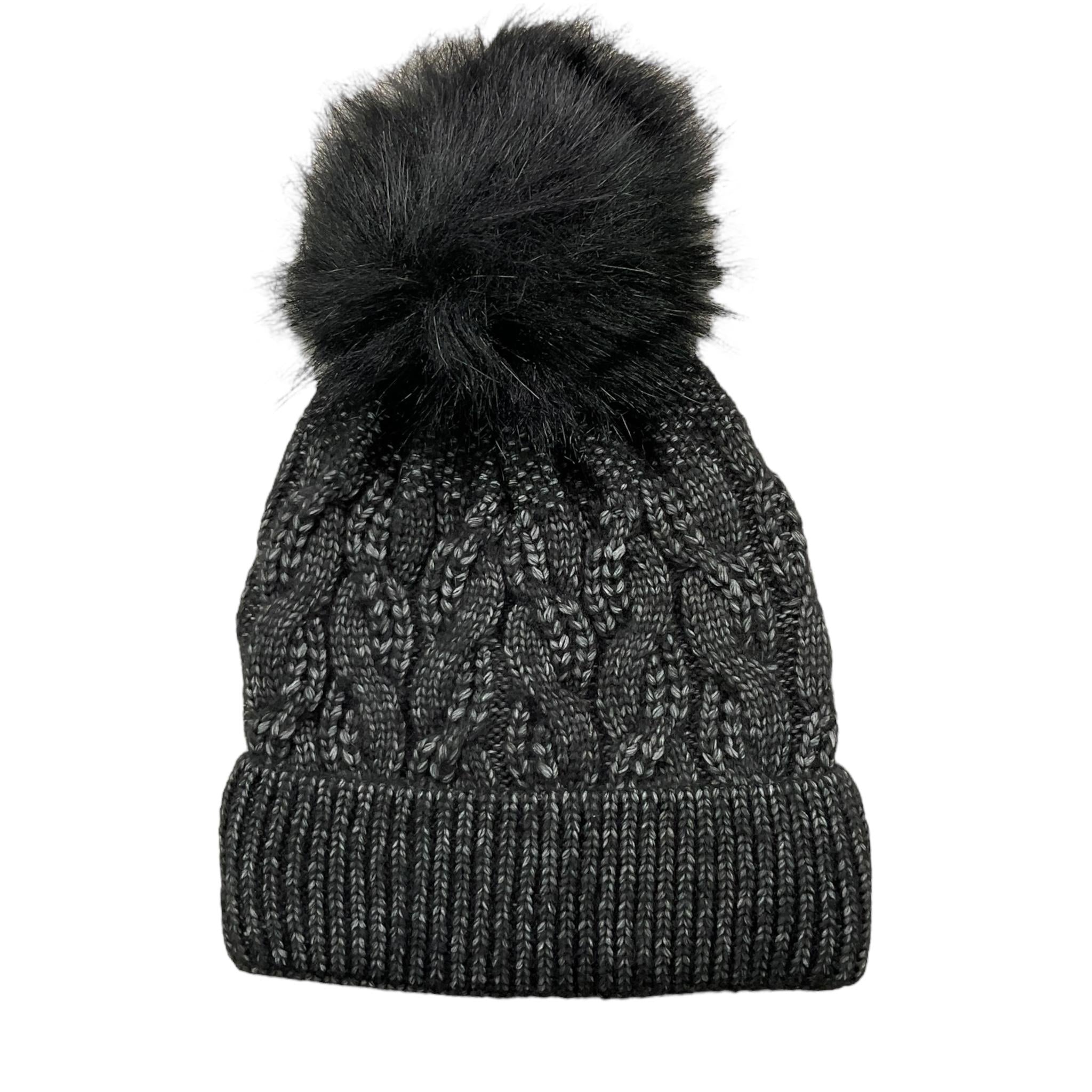 MAYORAL cappello tinta unita con pon pon Nero per Bambina 10834 NERO MAYORAL 