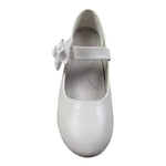 Les Gamins Ballerina Tinta Unita con Fiocco per Bambina 9073 BIANCO LES GAMINS 