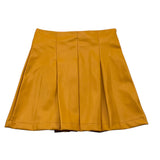 DIXIE gonna tinta unita in ecopelle Giallo per Bambina GB14200G56 GIALLO DIXIE 