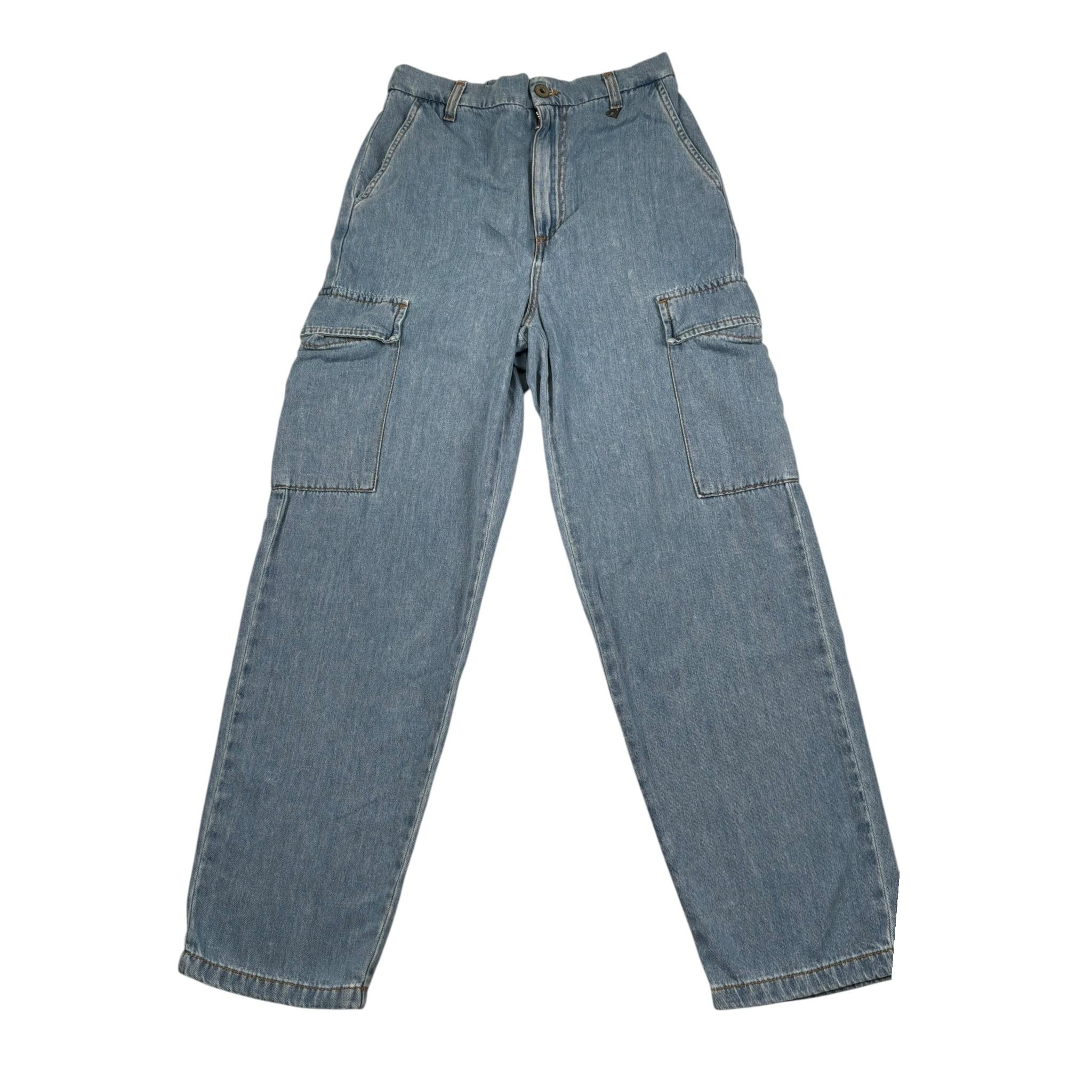 Dixie Jeans Tinta Unita con Elastico In Vita per Bambina PH21010G74X AZZURRO DIXIE 