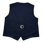 Daniele Alessandrini Gilet Tinta Unita per Neonato 1296B00165 BLU DANIELE ALESSANDRINI 