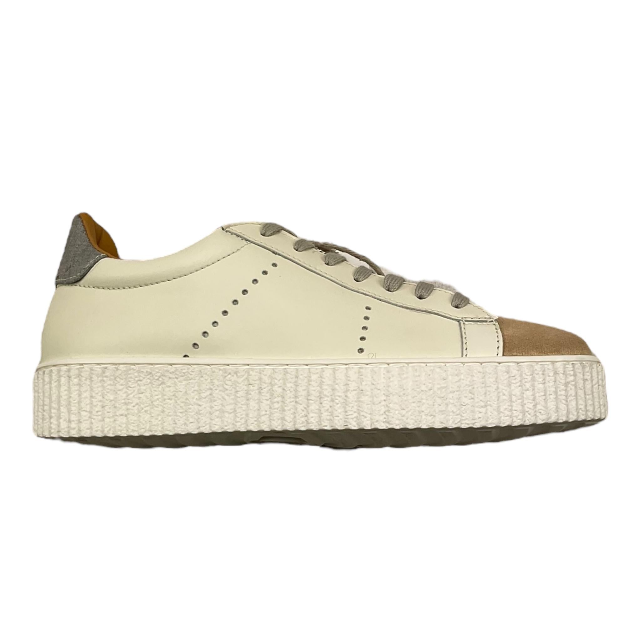 ELEVENTY sneakers bicolore con lacci Avorio per Bambino ET0PP66 AVORIO ELEVENTY 