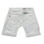 Pepe Jeans Bermuda Tinta Unita con Girovita Regolabile per Bambino PB800791TAB BIANCO PEPE JEANS 