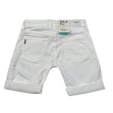 Pepe Jeans Bermuda Tinta Unita con Girovita Regolabile per Bambino PB800791TAB BIANCO PEPE JEANS 
