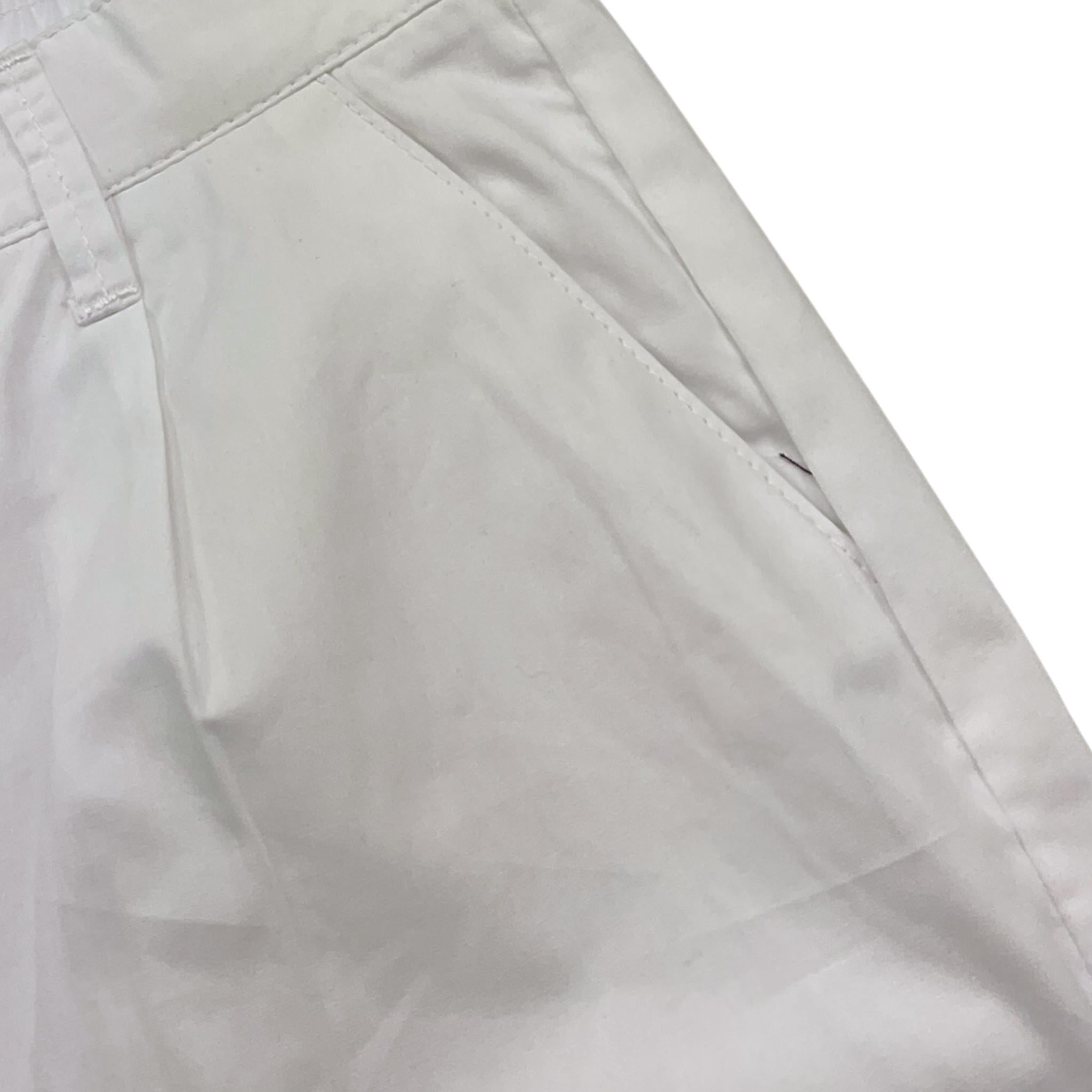 Cesare Paciotti Bermuda Tinta Unita con Elastico In Vita per Bambino BMP5163J BIANCO CESARE PACIOTTI 