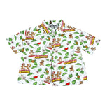 Moschino Camicia Mezza Manica Tinta Unita con Stampa per Neonato MUC01L BIANCO MOSCHINO 