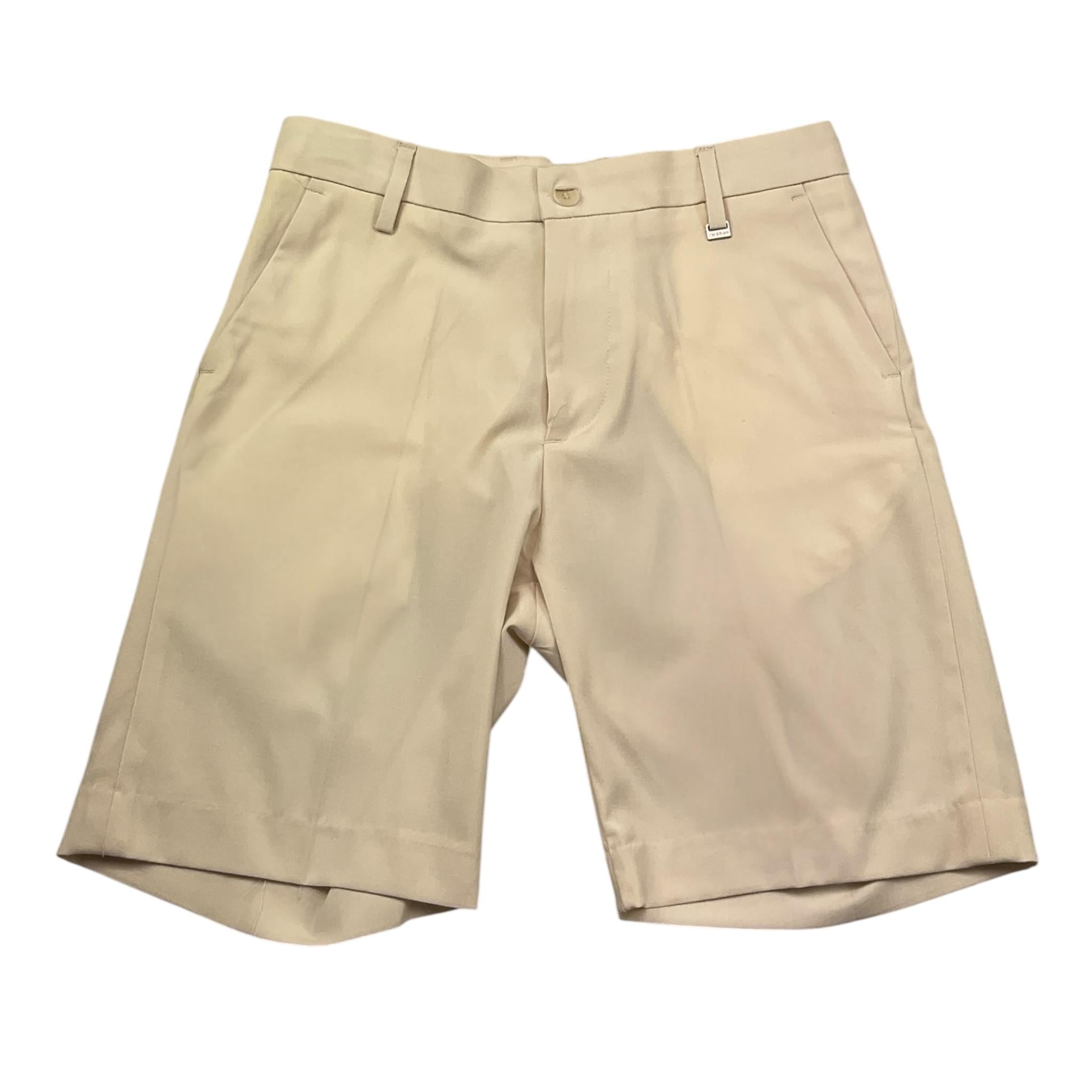 I'M Brian Bermuda Tinta Unita con Girovita Regolabile per Bambino BE3259J PANNA I'M BRIAN 