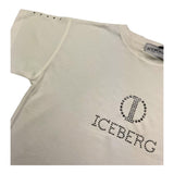 ICEBERG t-shirt girocollo tinta unita cn brillantini Bianco per Bambina TSICE5361J BIANCO ICEBERG 