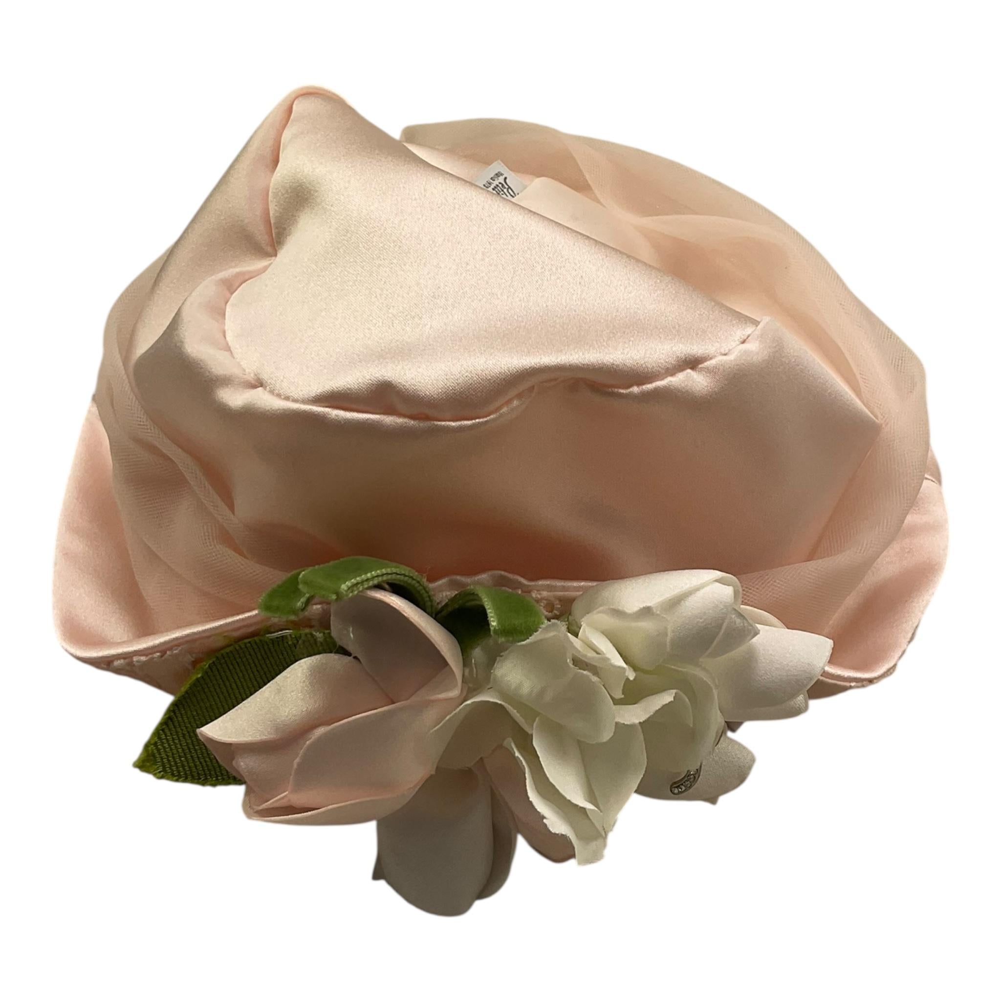 Petit Cappello Tinta Unita con Applicazioni per Neonata SC216049 ROSA PETIT 