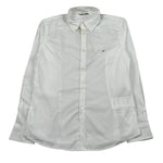 Manuel Ritz Camicia Manica Lunga Tinta Unita con Logo per Bambino MR0263X BIANCO MANUEL RITZ 