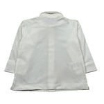 Aletta Camicia Manica Lunga Tinta Unita per Neonato M220431 BIANCO ALETTA 