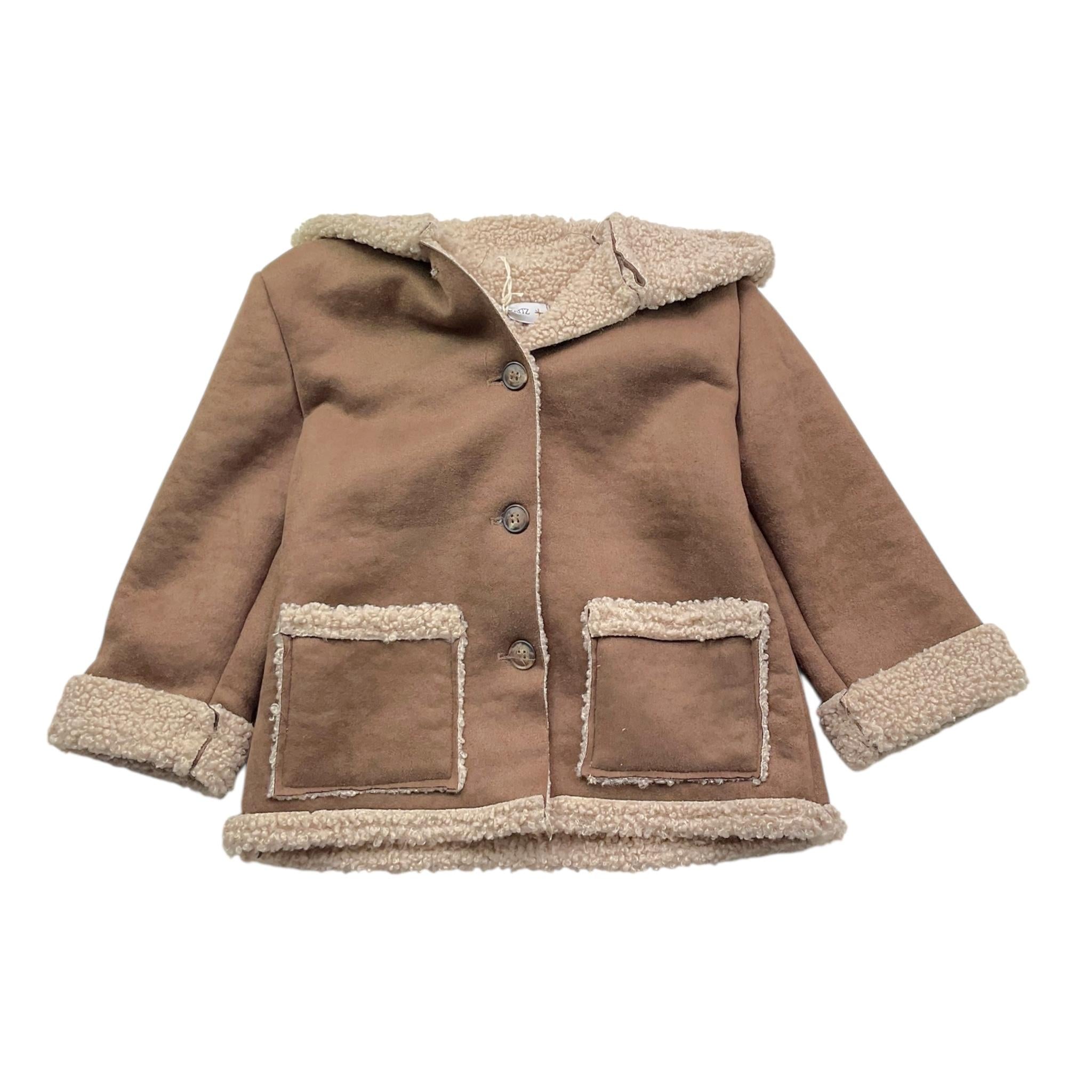 MANUEL RITZ cappottino tinta unita con cappuccio Marrone per Neonato MR2750 MARRONE MANUEL RITZ 