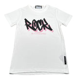 John Richmond T-Shirt Tinta Unita con Stampa per Bambina RGP26109TS BIANCO JOHN RICHMOND 