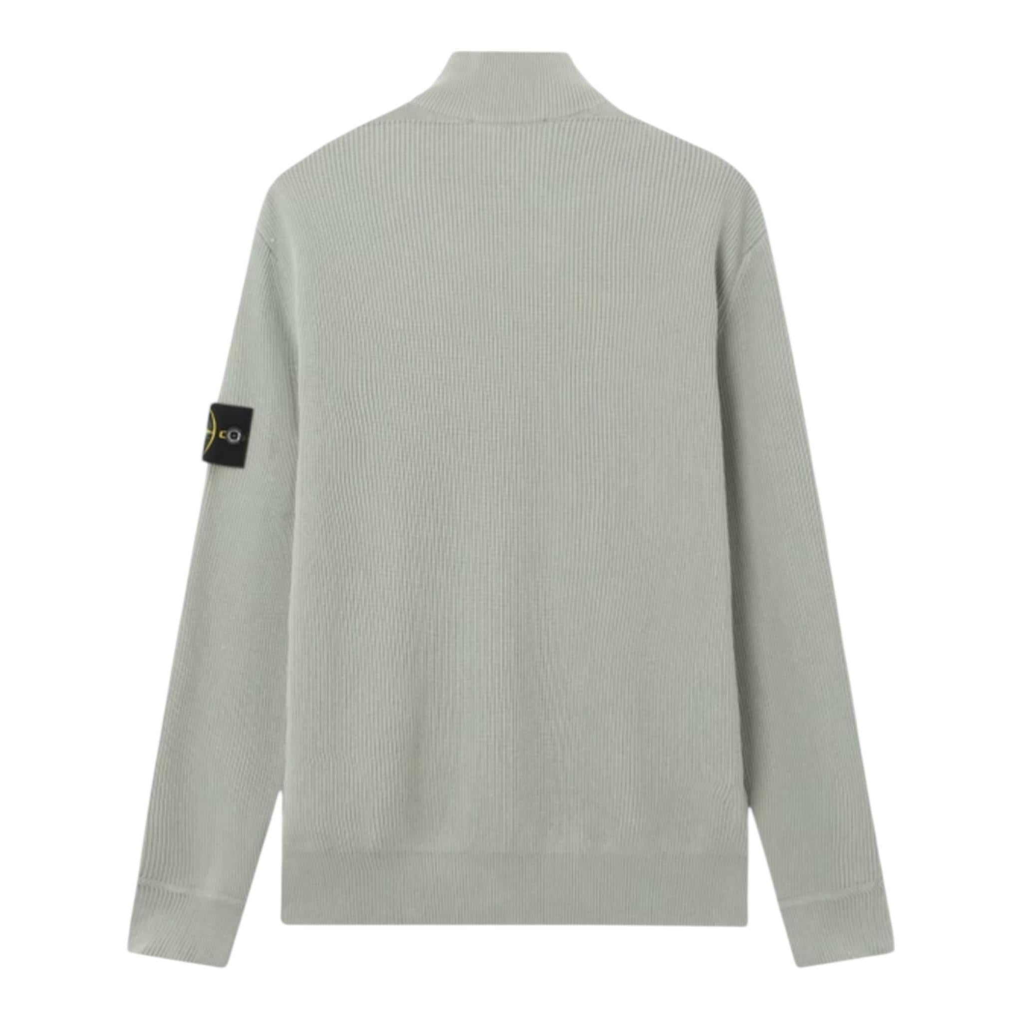 Stone Island Maglia Tinta Unita Collo Alto con Zip per Bambino K1S165100006 BEIGE STONE ISLAND 